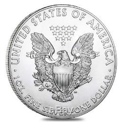 Roll of 20 1 oz Silver American Eagle BU (Random Year)