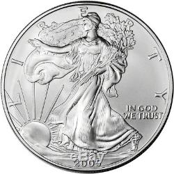 Roll of 20 2005 American Silver Eagle NGC Gem Uncirculated