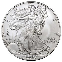 Roll of 20 2010 1 Troy oz. 999 Fine Silver American Eagle $1 Coins SKU21812