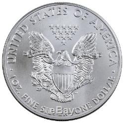 Roll of 20 2015 1 oz. 999 Fine Silver American Eagle $1 BU Coins SKU33772