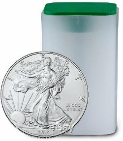 Roll of 20 2019 1 oz American Silver Eagle $1 GEM BU SKU55907