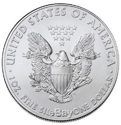 Roll of 20 2019 1 oz American Silver Eagle $1 GEM BU SKU55907