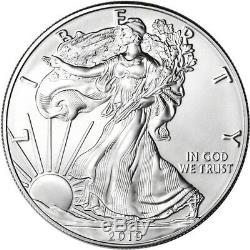 Roll of 20 2019-(W) American Silver Eagle NGC Gem Uncirculated First Day Issue