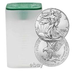 Roll of 20 2023 $1 1-oz. American Silver Eagle GEM BU