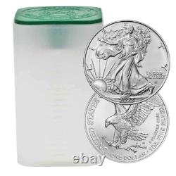 Roll of 20 2023 $1 American Silver Eagle 1 oz BU