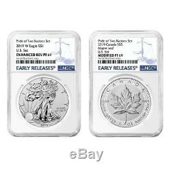 Sale Price 2019 Pride of Two Nations 2-Coin Set NGC PF 70 ER