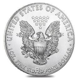 Sale Price Lot of 100 2019 1 oz Silver American Eagle $1 Coin BU 5