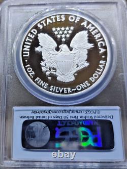 Silver American Eagle-West Point Mint-PCGS-FS-PR70DCAM-Slabed US Flag Blue Label