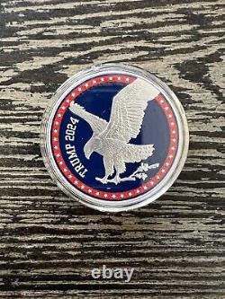 Trump American Silver Eagle 1oz. 999 Silver Limited Edition