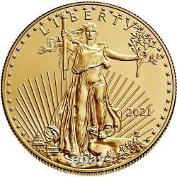 Type 2 2021 1/10 oz. American Gold Eagle BU & 1 oz American Silver Eagle BU