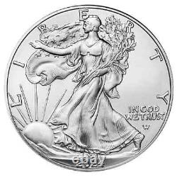 (x50) 2024 $1 American Silver Eagle 1 oz (BU) $1,430 at my Shop, $1,650 Here